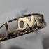 British vintage jewelry "LOVE" engraving 9ct gold ring